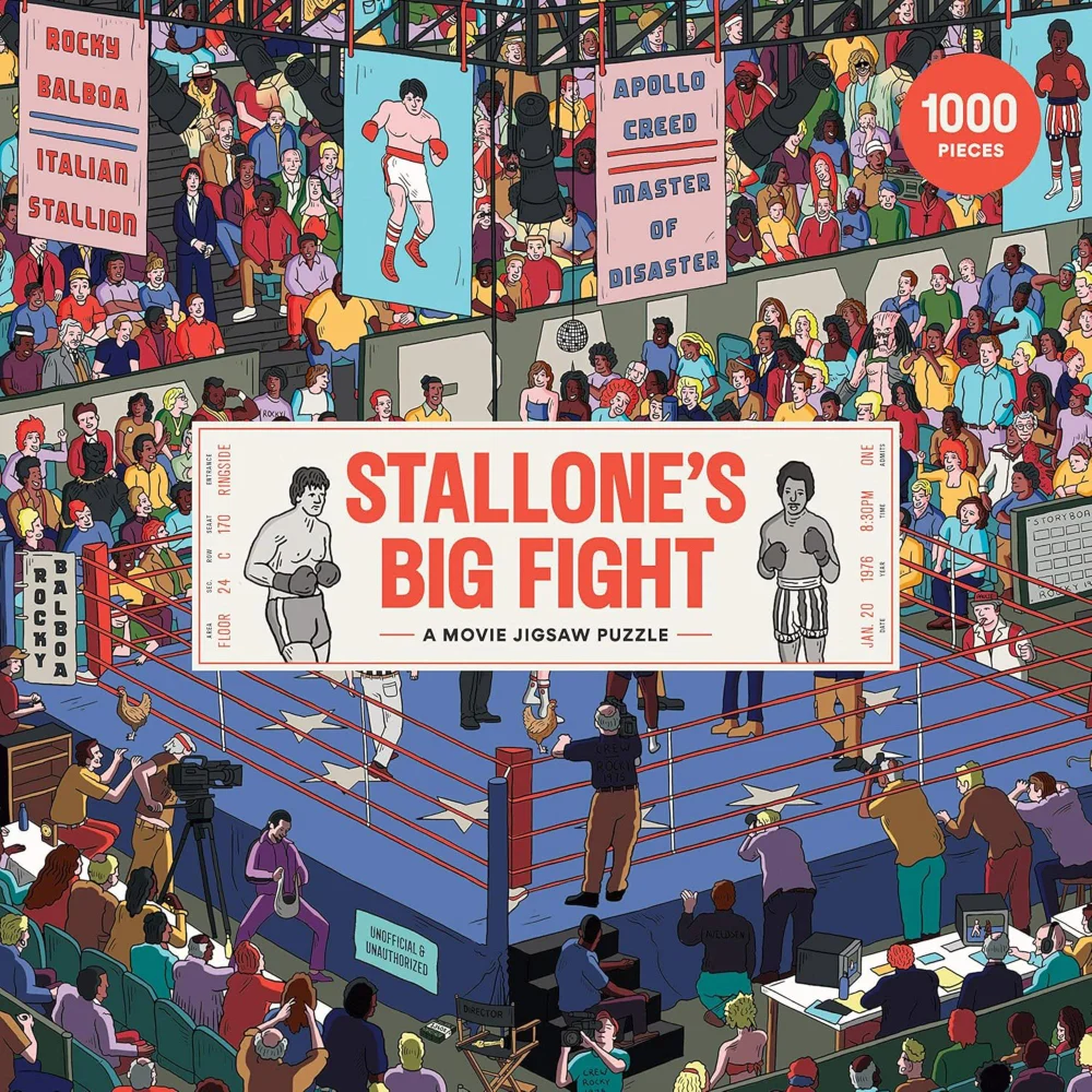 Stallone's Big Fight: A Movie Jigsaw Puzzle Image 1