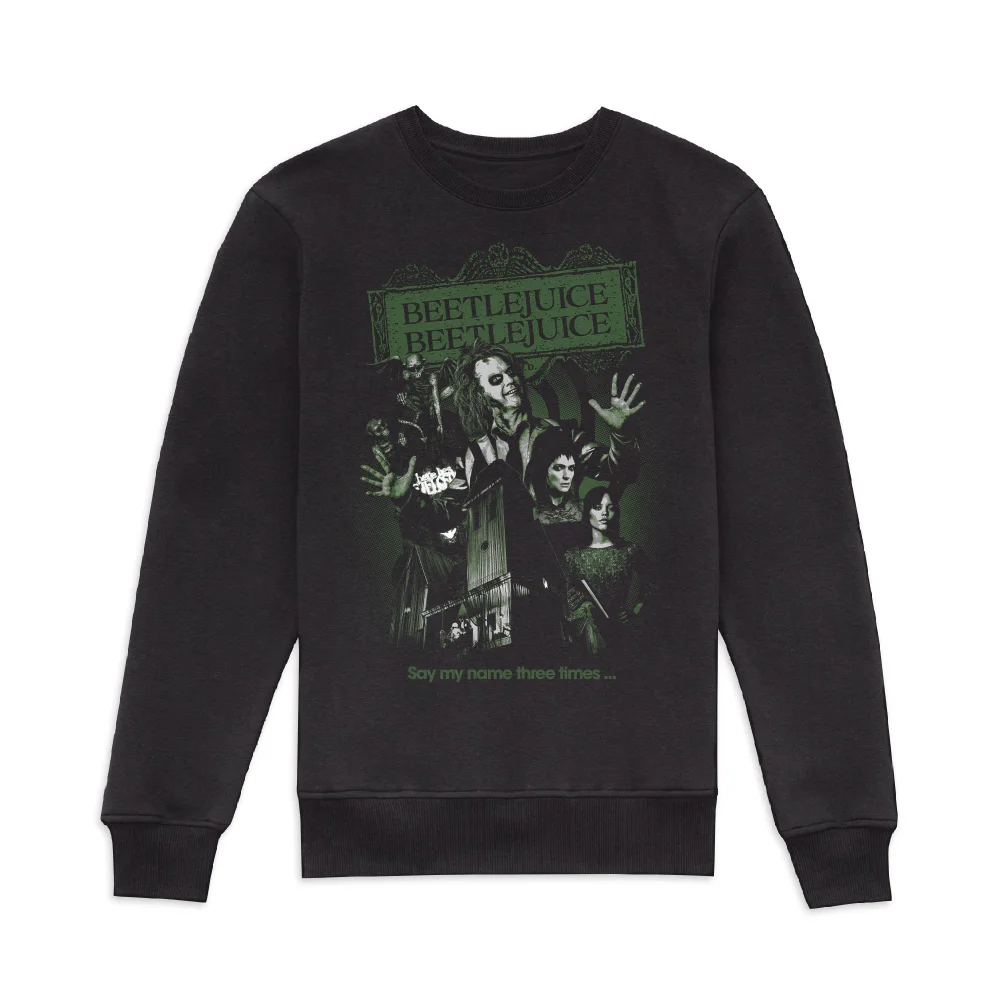Beetlejuice Welcome Home Sweatshirt - Black - XS Image 1