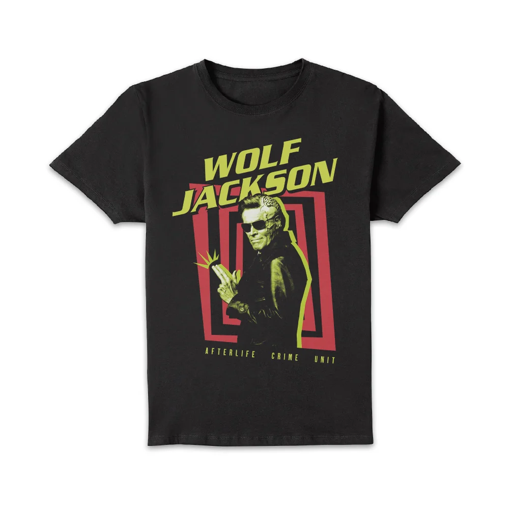 Beetlejuice Wolf Jackson Unisex T-Shirt - Black - 4XL Image 1