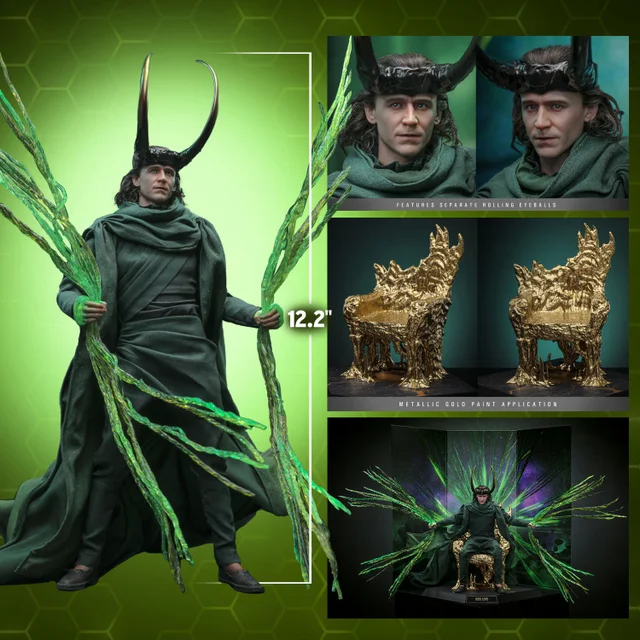 Hot Toys 1/6th Scale God Loki (Artisan Edition) Limited Edition Statue