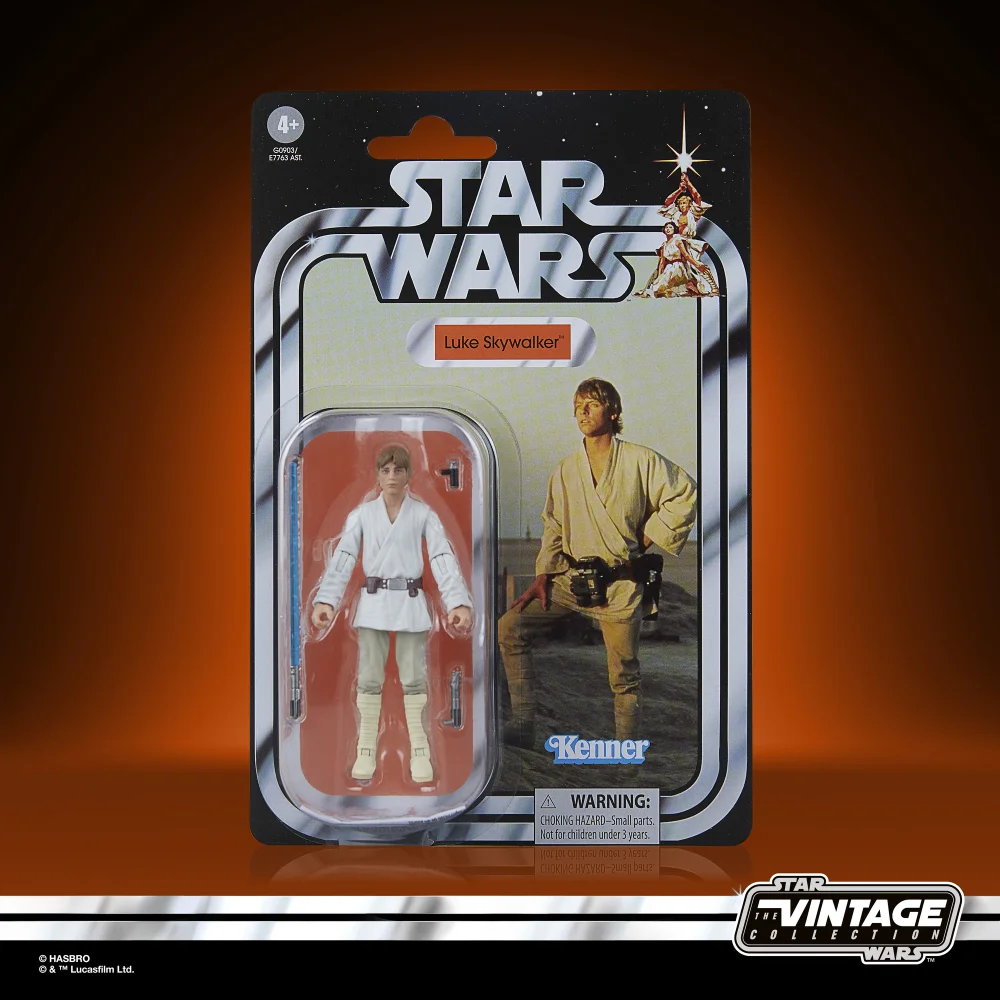 Hasbro Star Wars The Vintage Collection Luke Skywalker Action Figure (3.75”) Image 1