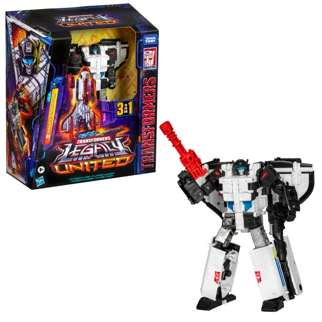 Hasbro Transformers Legacy United Leader Class Galaxy Shuttle 7.5” Action Figure, 8+