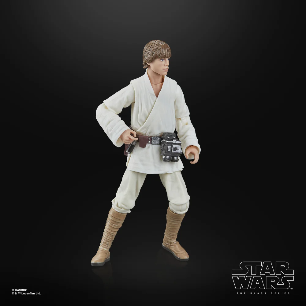 Star Wars The Black Series Luke Skywalker, Star Wars: A New Hope Action Figure (6”) Image 1