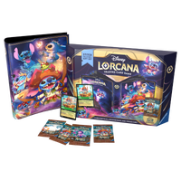 Disney Lorcana Trading Card Game Azurite Sea Stitch Collectors Gift Set