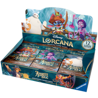 Disney Lorcana Trading Card Game Azurite Sea Booster Packs CDU (24 Packs)