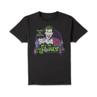 Joker Die Laughing Unisex T-Shirt - Black - undefined undefined