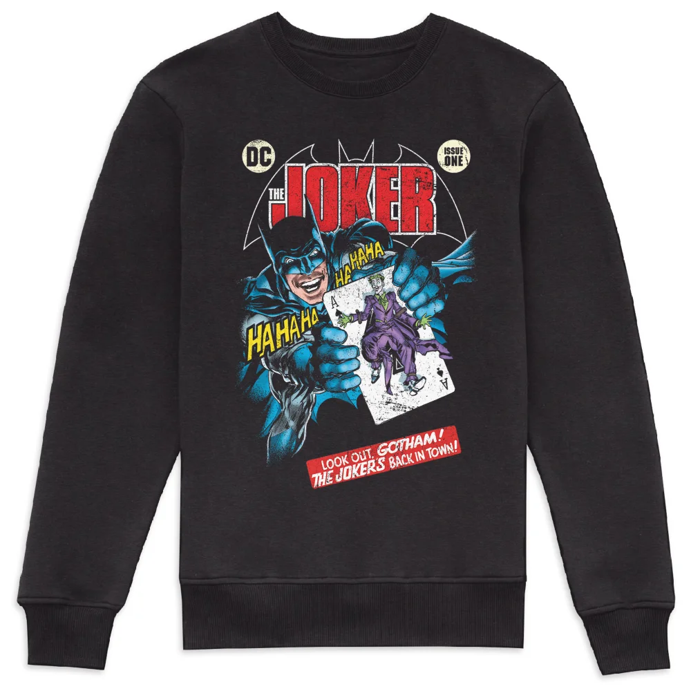 Joker Look Out Gotham Sweatshirt - Black - XS - Black Image 1