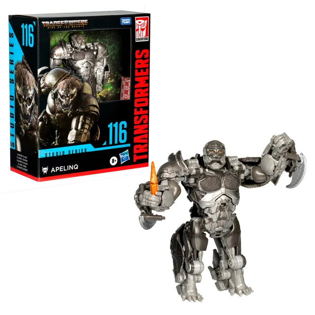 Hasbro Transformers Studio Series Leader Class Rise of the Beasts 116 Apelinq 8.5” Action Figure, 8+