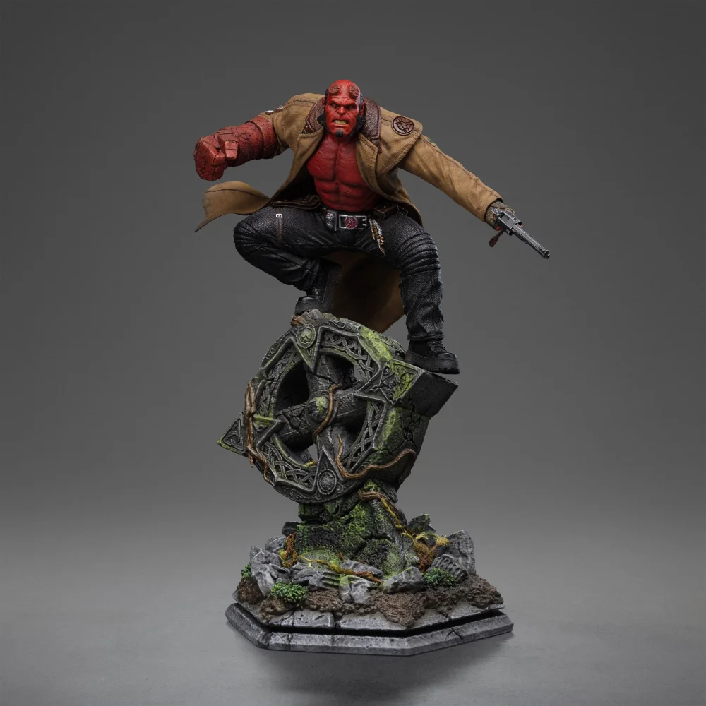 Iron Studios Hellboy 2: The Golden Age Hellboy Art Scale 1/10 Statue Image 1