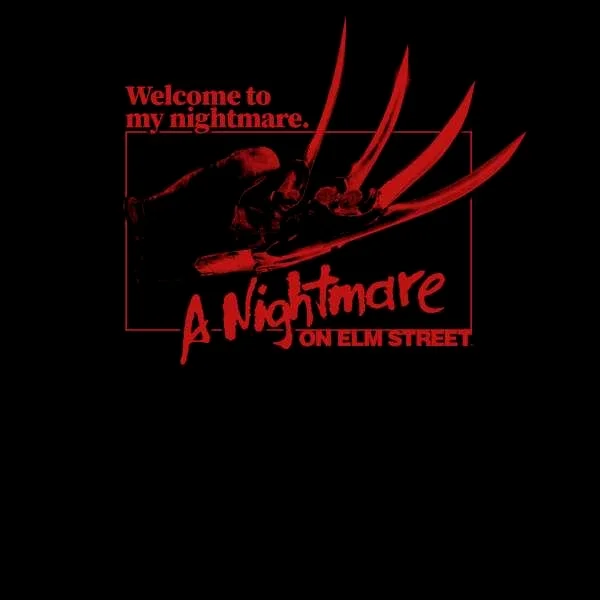 A Nightmare On Elm Street Welcome To My Nightmare Sweatshirt - Black