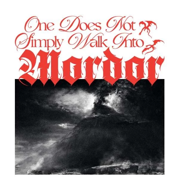 Lord Of The Rings Walk Into Mordor Unisex T-Shirt - White