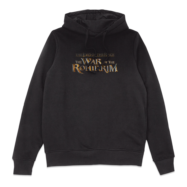Lord Of The Rings Cinematic Logo Hoodie - Black