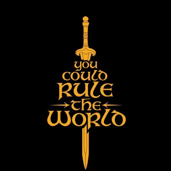 Lord Of The Rings Rule The World Sweatshirt - Black