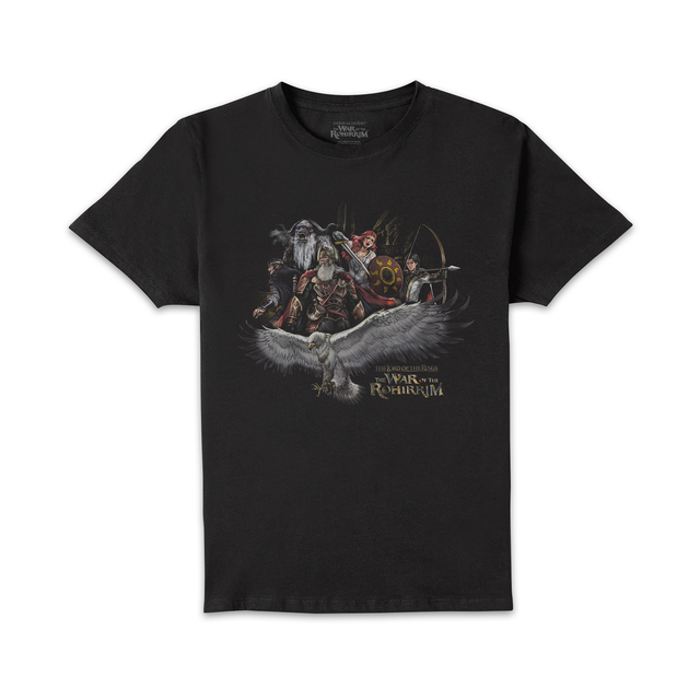 Lord Of The Rings Cinematic Composition Unisex T-Shirt - Black