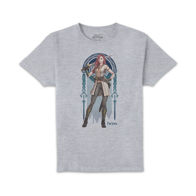 Lord Of The Rings Hera Pose Men's T-Shirt - Grey