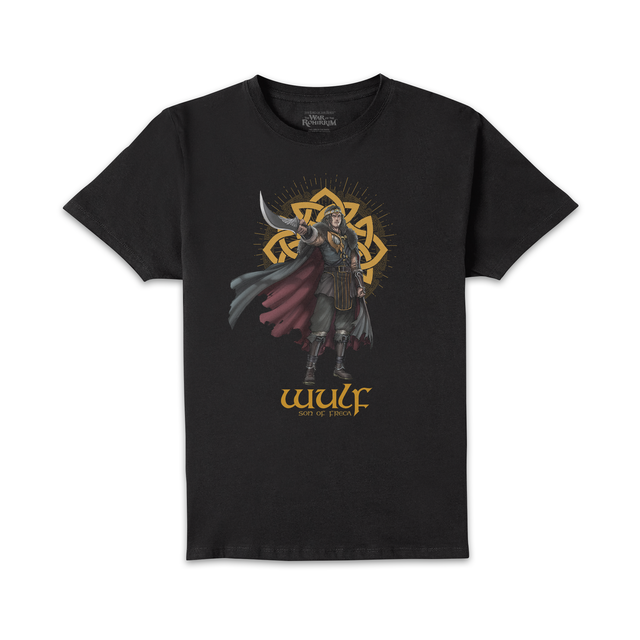 Lord Of The Rings Wulf Pose Men's T-Shirt - Black