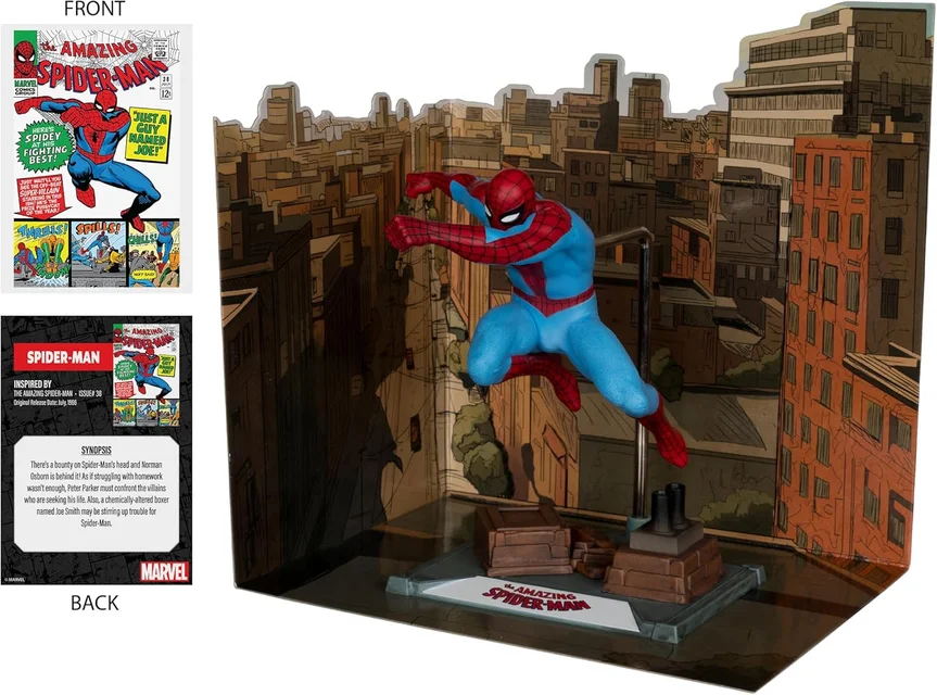 MARVEL COLLECTION 1:10TH WV2 - SPIDER-MAN (THE AMAZING SPIDER-MAN #68)(GOLD LABEL)