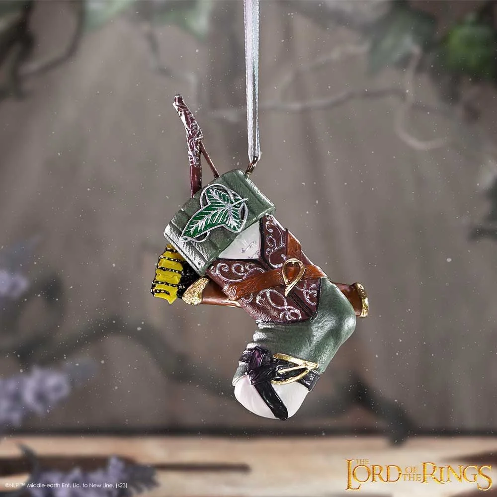 Lord of the Rings Legolas Stocking Hanging Ornament Image 1