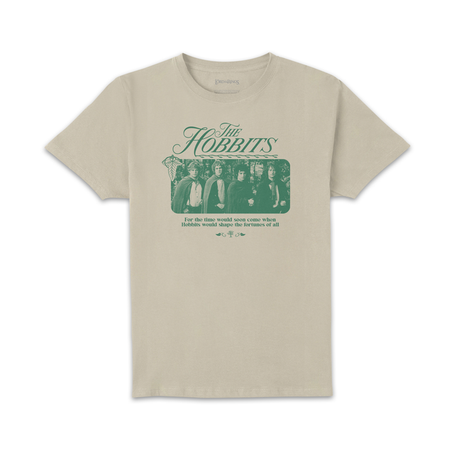 Lord Of The Rings The Hobbits Unisex T-Shirt - Cream