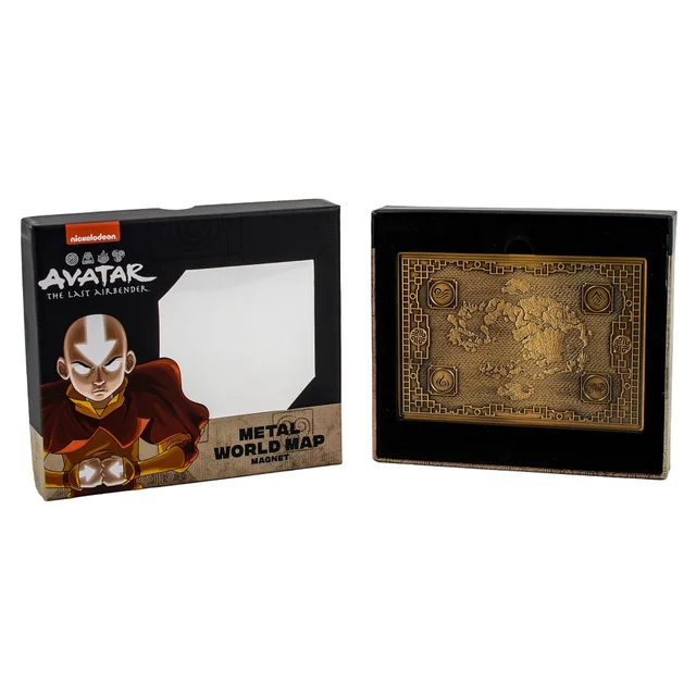 Avatar The Last Airbender: Metal World Map