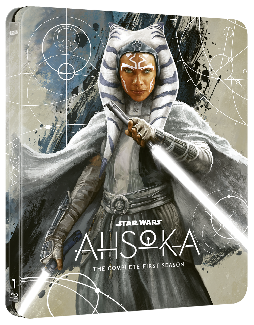 Star Wars Ahsoka Season 1 4K Ultra HD & Blu-ray Steelbook (Disney+ Original - includes artcards) Image 1