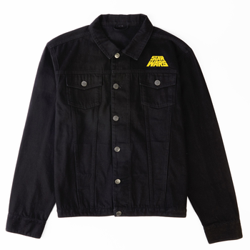 Star Wars New Hope Unisex Denim Jacket - Black