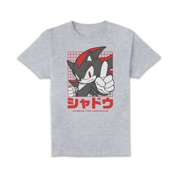 Sonic The Hedgehog Shadow Dark Victory Unisex T-Shirt - Grey