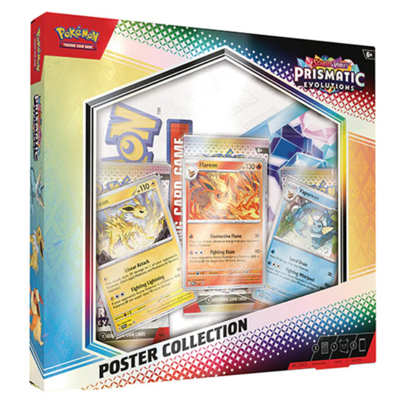 Pokémon TCG: Scarlet & Violet 8.5 - Prismatic Evolutions - Poster Collection Image 1