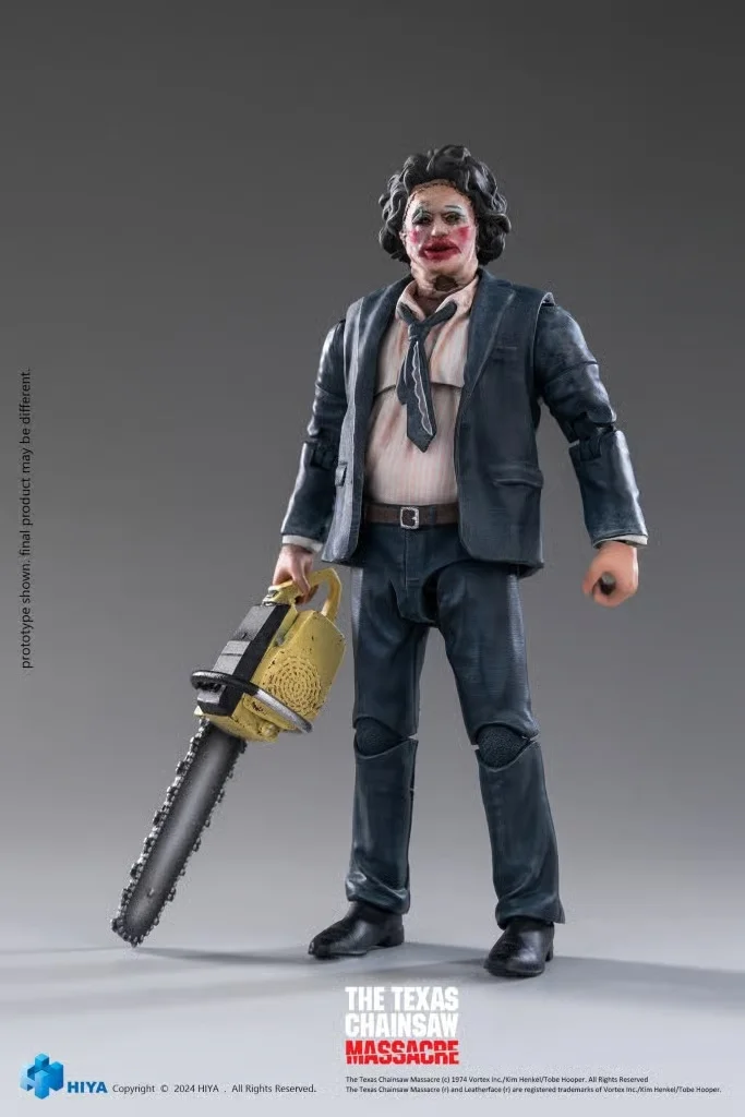 HIYA Toys Texas Chainsaw Massacre 1974 Leatherface Pretty Woman Mask 1:18th Scale Action Figure Image 1