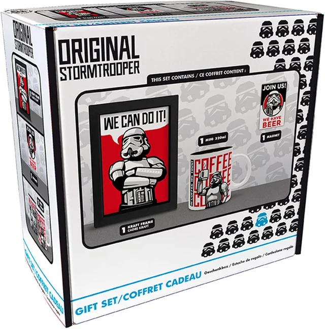 Original Stormtrooper A4 Framed Print & Mug Gift Set