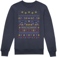 SONIC THE HEDGEHOG Five Gold Rings Sweatshirt - Navy