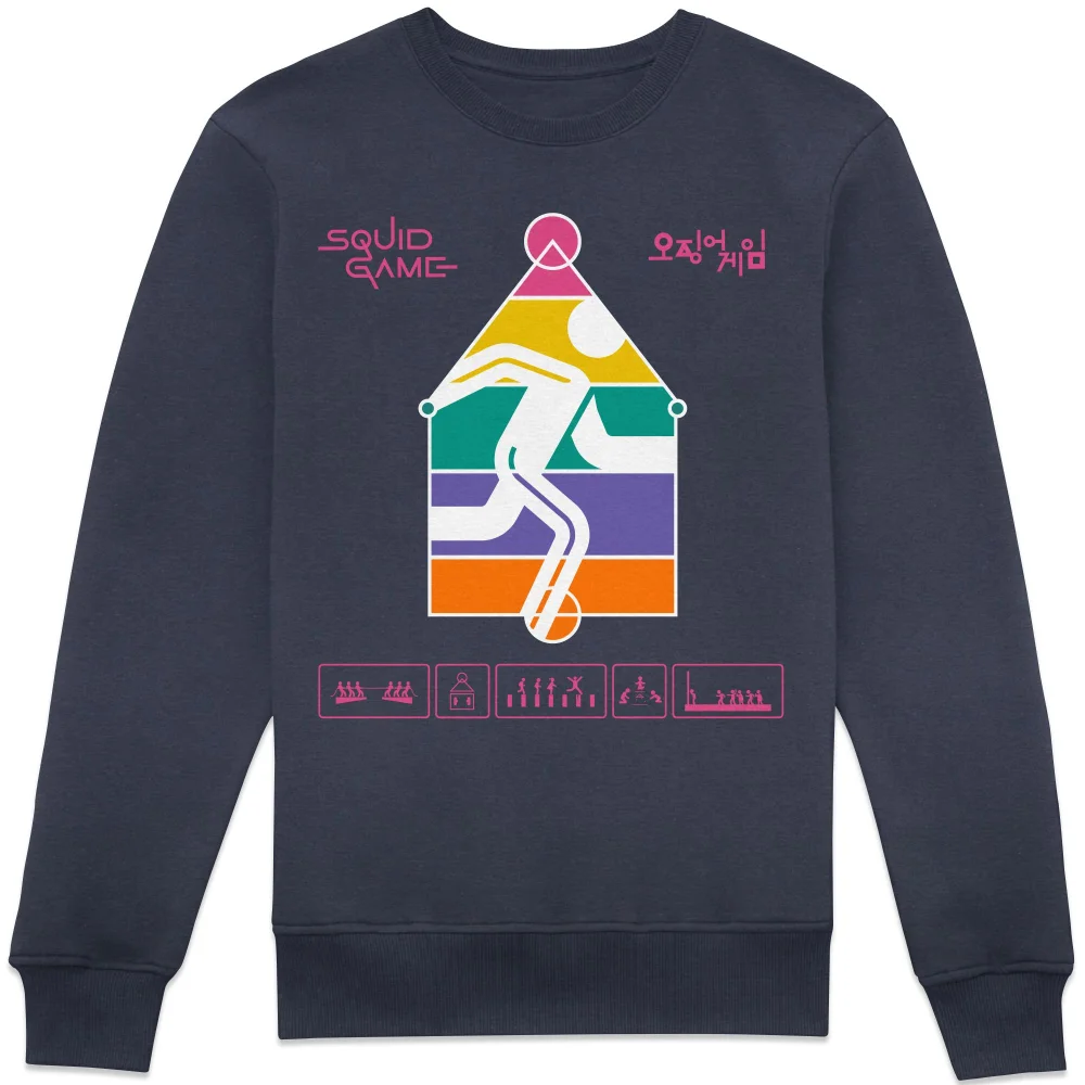 Squid Game Event Sweatshirt - Navy - 4XL Image 1