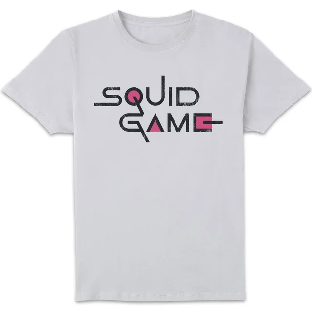 Squid Game Logo Men's T-Shirt - White