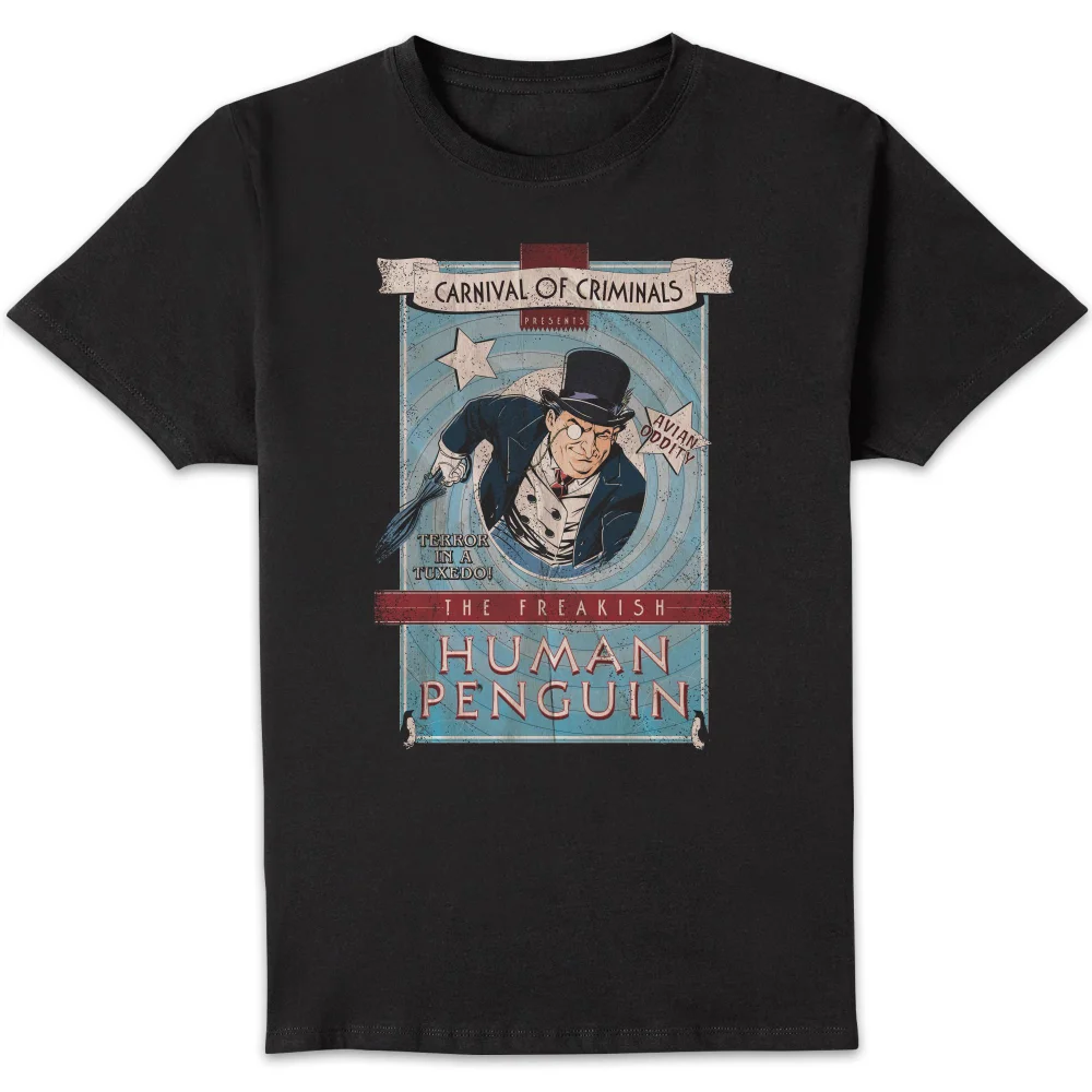 Batman Core Carnival Of Criminals Men's T-Shirt - Black - XXL Image 1