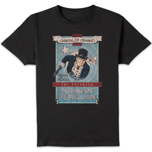 Batman Core Carnival Of Criminals Men's T-Shirt - Black