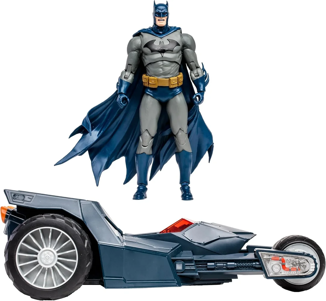DC MULTIVERSE VEHICLES - BAT RAPTOR WITH MODERN BATMAN (GOLD LABEL) Image 1