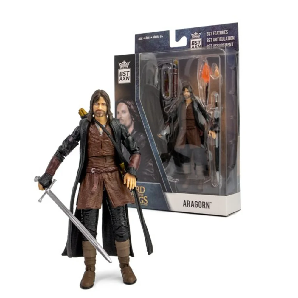 Loyal Subjects BST AXN Lord of the Rings Aragorn 5" Action Figure Image 1
