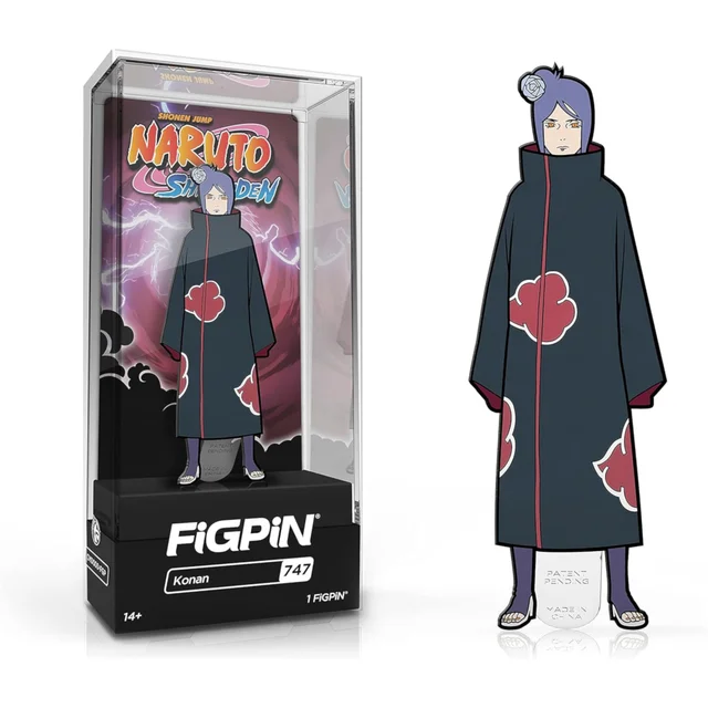 FiGPiN Naruto Shippuden Konan 3" Enamel Pin #747