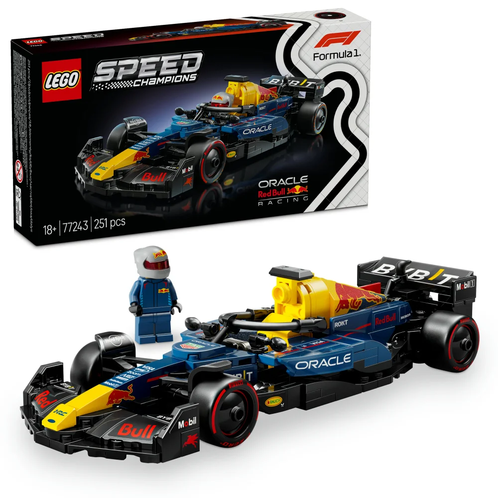 LEGO Speed Champions Oracle Red Bull Racing RB20 F1 Race Car 77243 Image 1