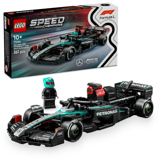 LEGO Speed Champions Mercedes-AMG F1 W15 Race Car Toy 77244