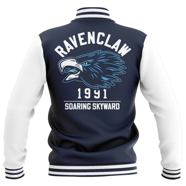 Harry Potter Ravenclaw Varsity Jacket - Navy/White