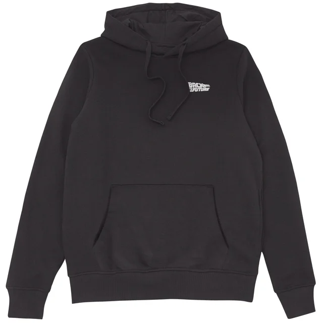 Back to the future WOAH! This Is Heavy Hoodie - Black