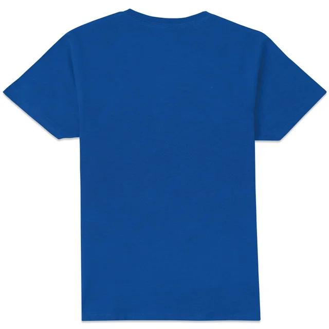 Back to the future Schematic Men's T-Shirt - Blue