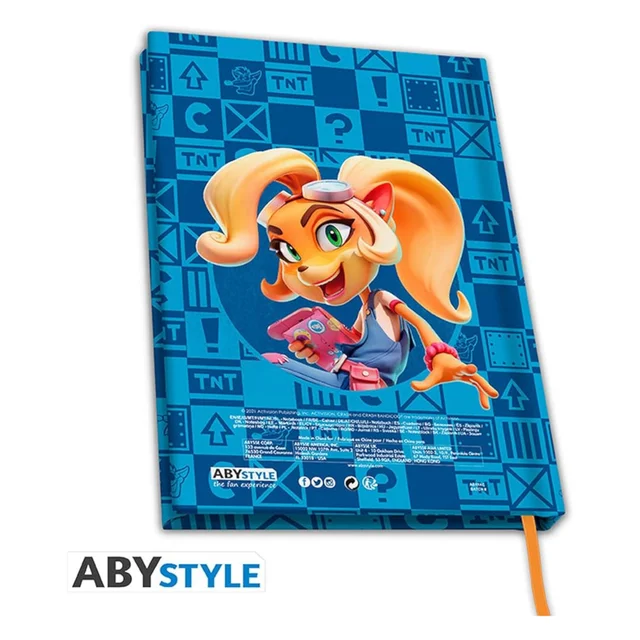 Crash Bandicoot & Coco A5 Notebook