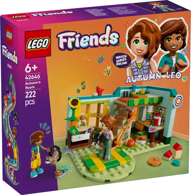 LEGO® Friends Autumn’s Room Pretend-Play Toy Building Set 42646