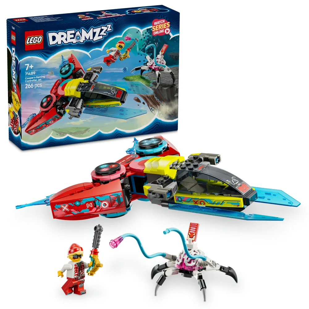 LEGO® DREAMZzz™ Cooper’s Gaming Controller Jet Video Game Toy Fantasy Gift 71489 Image 1