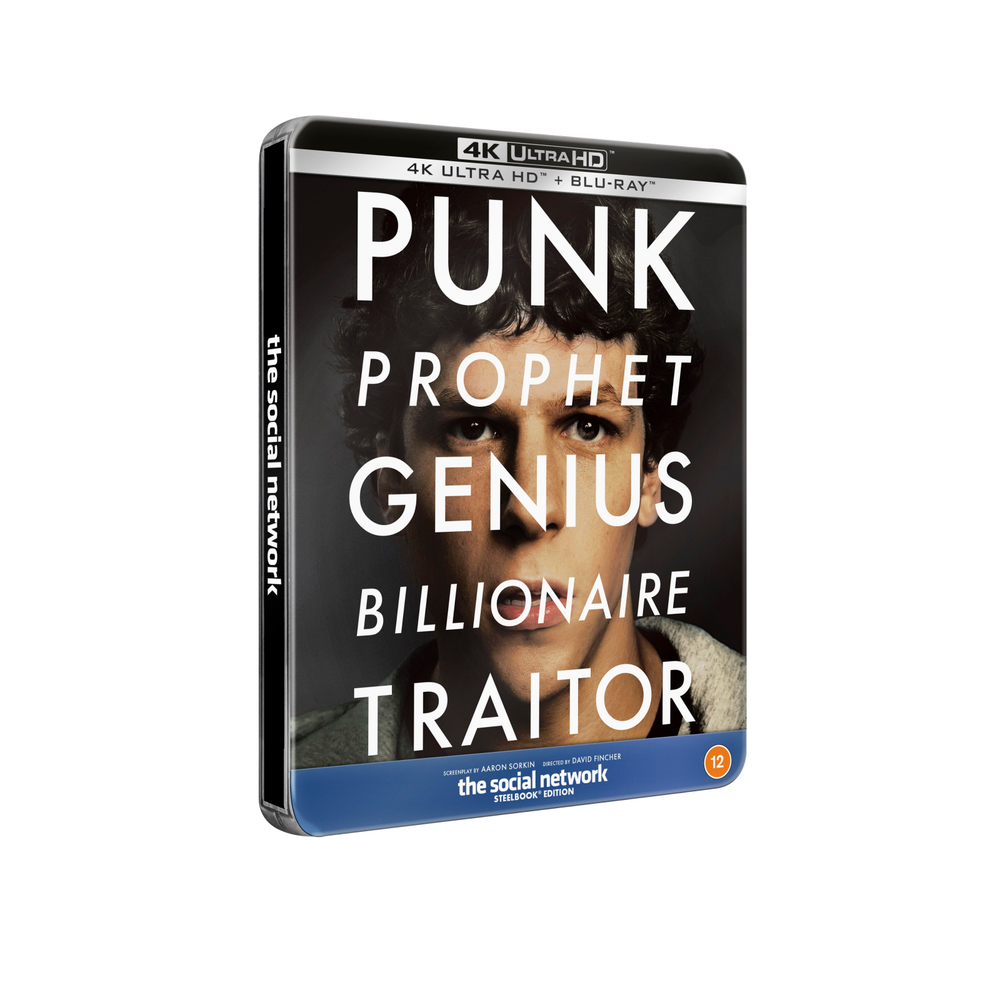 The Social Network 4K Ultra HD & Blu-ray Steelbook Image 1