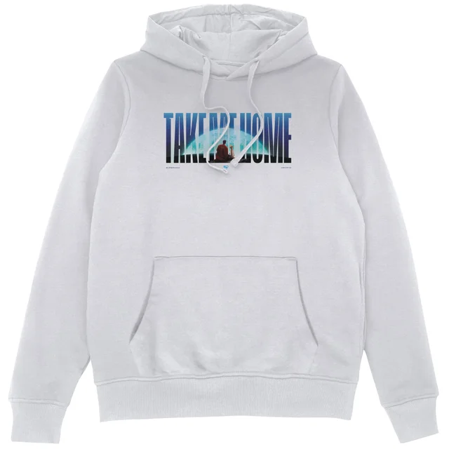 Superman Banner Hoodie - White