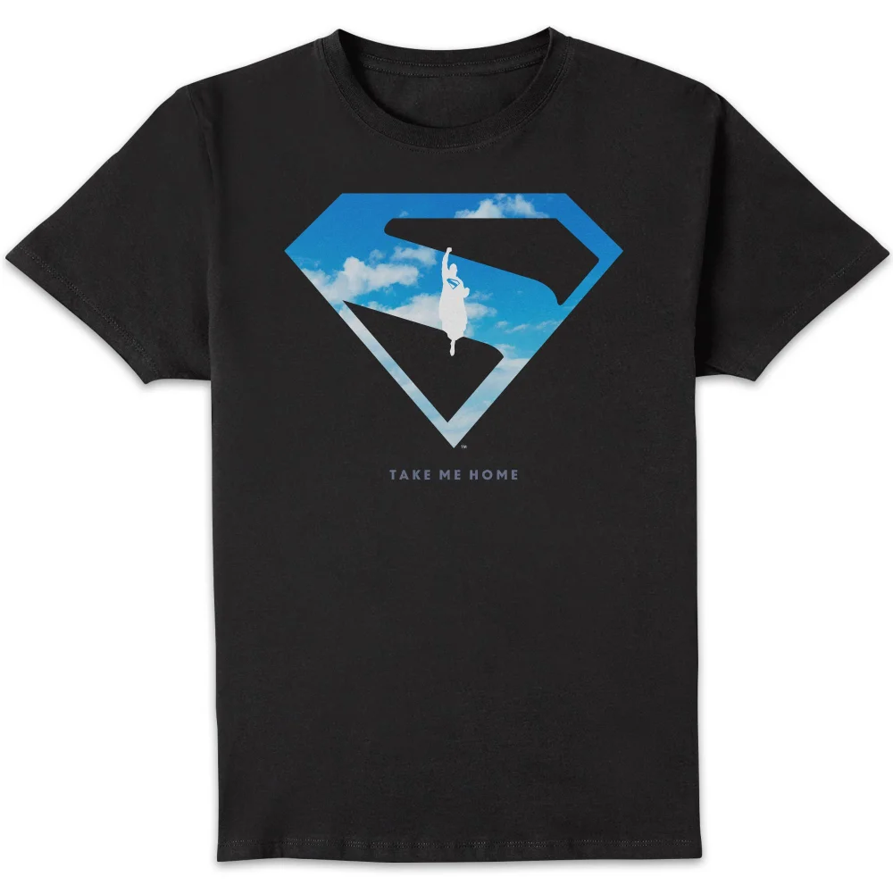 Superman Flight Unisex T-Shirt - Black - S Image 1