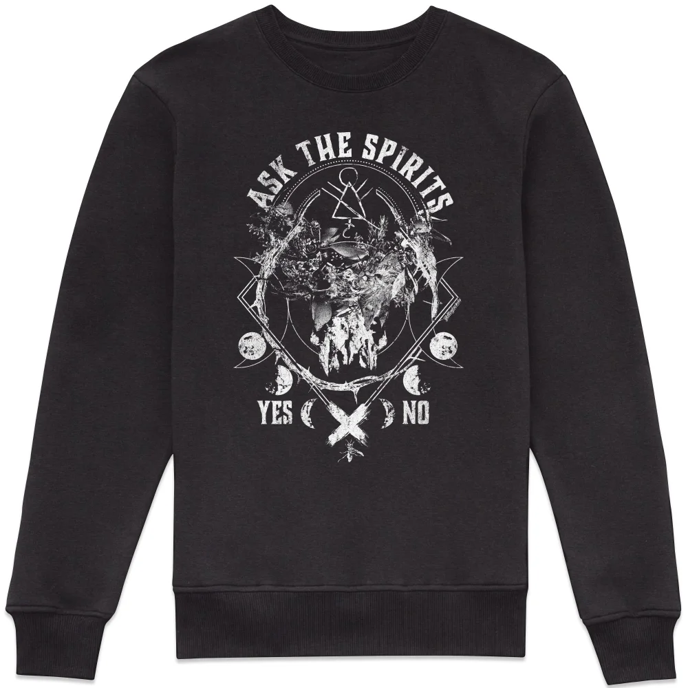 Yellow Jackets Ask The Spirits Sweatshirt - Black - XS Image 1
